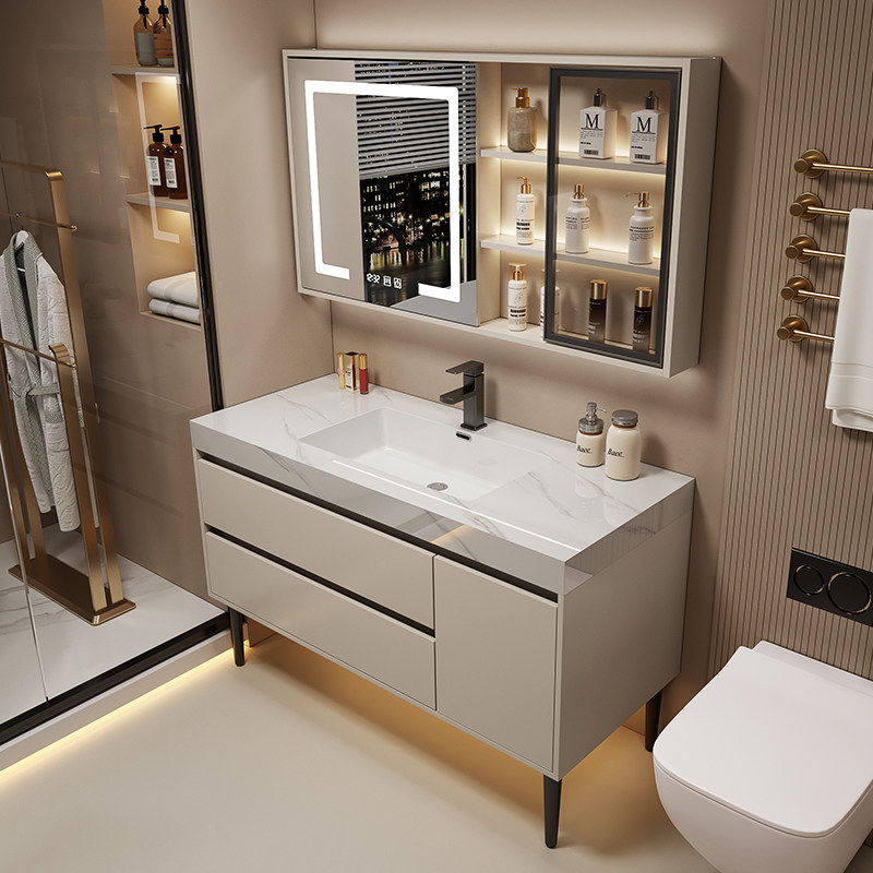 Meuble de salle de bain modern - Home Bathroom Vanity Combo avis et prix