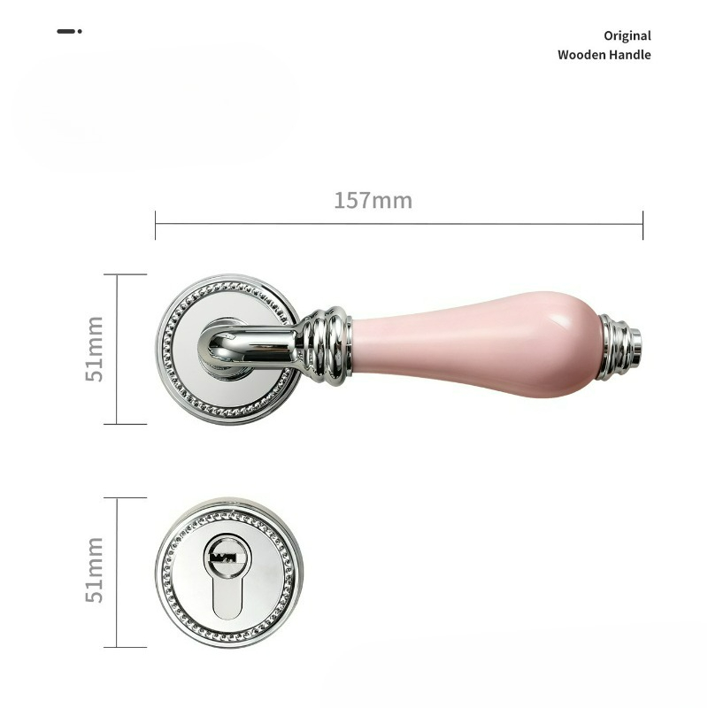 Poignée de porte de style fran - Home Bathroom Lock avis et prix